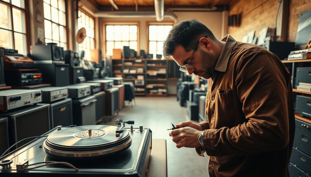 mantención equipos audio