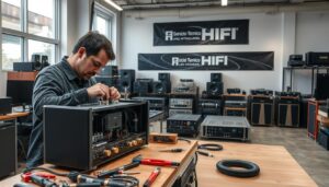 reparación amplificadores HIFI Vitacura